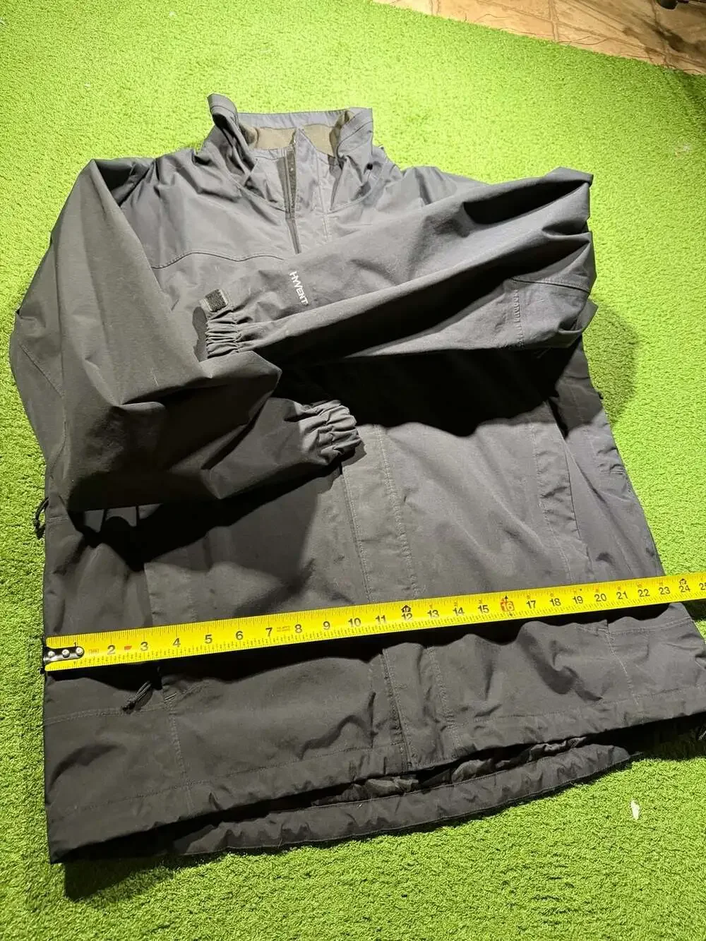 The North Face HyVent Black Waterproof Rain Jacket Men's Size Large
